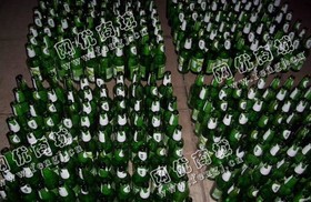 啤酒瓶回收（带标签）