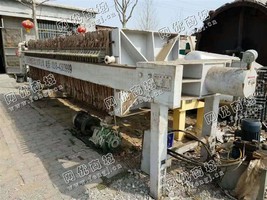 出售一台二手100平方压滤机