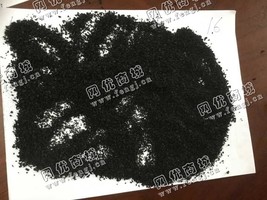 山东地区供应1-2mm黑橡胶颗粒