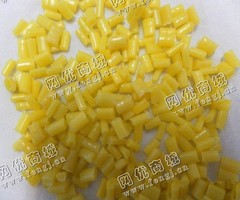河南郑州出售PVC黄色透明螺旋管颗粒