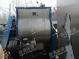 出售四立方不锈钢双轴桨叶混合机