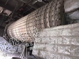 出售1套二手3.8米*13米球磨机带辊压机