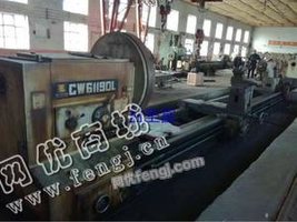 出售一台二手德州CW61190Lx8米重型车床