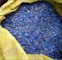 河南周口出售PP蓝色水果框破碎料