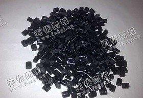 广东东莞出售PC+ABS黑色合金水口料颗粒