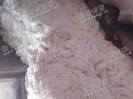 本白针织碎布回收