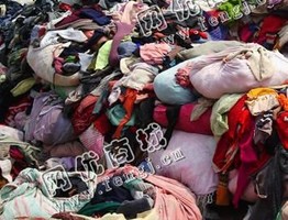 江苏盐城地区旧衣服统货回收