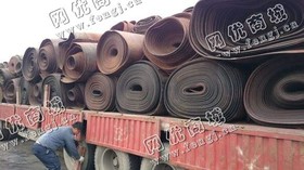 山东地区钢厂用传冷料输送带回收