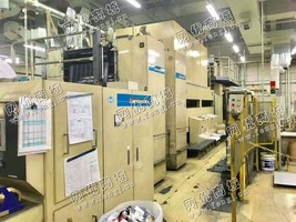 出售一台二手三凌546双色双面轮转印刷机