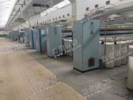 出售1台二手12年环球494悬锭粗纱机