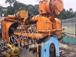 出售4台二手山东济柴12V190（1200匹）柴油机