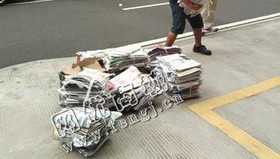 开福区浏阳河街道老周废报纸回收