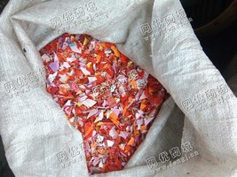 贵州凯里出售PP杂色塑料凳子破碎料