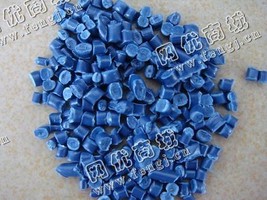 浙江宁波出售HDPE蓝色瓶盖颗粒