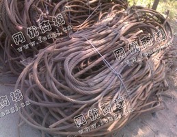 山东地区废旧钢丝绳大量回收
