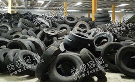 轮胎翻新厂可利用1200钢丝胎回收