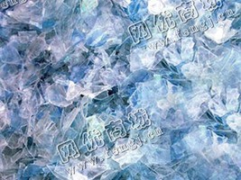 采购PET冷洗蓝白瓶片