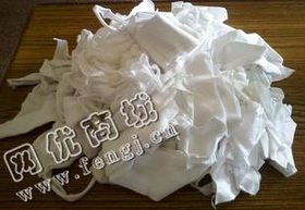 纯棉本白碎布回收