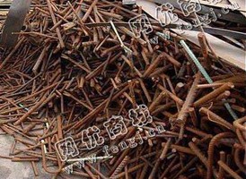菏泽地区工地废铁大量回收
