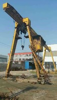 出售一台10吨跨度18外悬各4米龙门吊