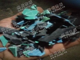 福建泉州出售HDPE黑蓝色破碎料