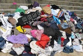 湖南张家界地区旧衣服统货含鞋包回收