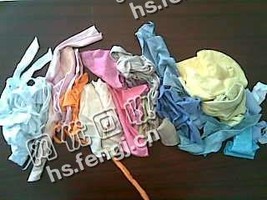 涤沦浅色针织碎布回收