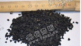 山东地区黑色轮胎颗粒出售