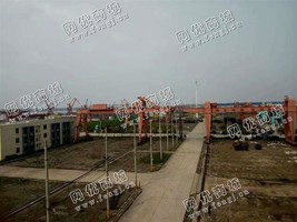 出售一台20吨30米跨度，总长46米双梁龙门吊