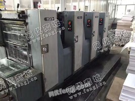 出售一台二手冠华524印刷机