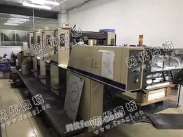 出售一台二手日本筱原664墨控印刷机
