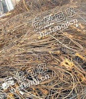 河北地区废旧钢丝绳回收