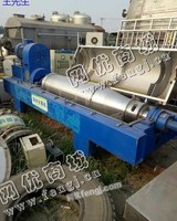出售1台二手400进口卧式螺旋沉降卸料离心机