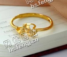 浙江杭州足金饰回收