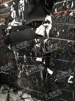 广东佛山出售PP复PET黑白汽车吸音棉边角料