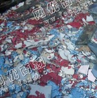 刑台地区每月处理50吨钢化玻璃
