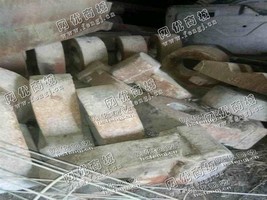 枣庄地区处理40吨铁铬合金锤头