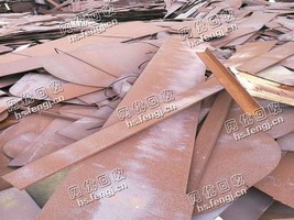 6个厚钢板在线回收
