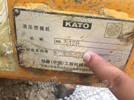 出售一台加藤512挖机