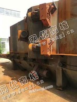 出售1台二手15年产1220钢结构通过式抛*机