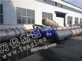 出售1台二手三效五体10吨降膜蒸发器
