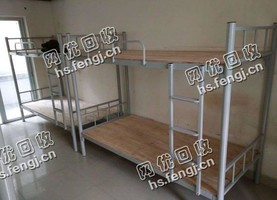 二手上下铺铁床回收
