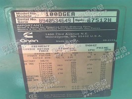 出售一台康明斯100KW发电机组