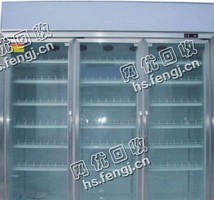 湖南株洲荷塘区老刘二手3门展示柜回收