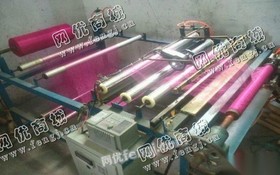 出售1台喜庆卷纱布机器