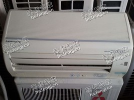 报废1.5P老式挂壁式空调回收