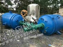 出售1台二手5吨不锈钢反应釜