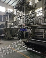 出售1台二手1.5米*1.6米*1.8米三层共挤吹膜机