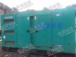 出售一台沃尔沃300KW发电机组