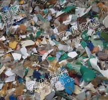 江苏扬州高邮出售PVC杂色扣板破碎料